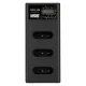 Trijų kanalų akumuliatorių įkroviklis Newell CD-USB-C skirtas Sony NP-BX1