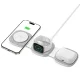 Tech-Protect QI15W-A32 3-in-1 MagSafe belaidis įkroviklis - pilkas