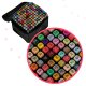 Double-Sided Alcohol Markers in Case, 120 pcs with Stand