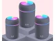 Mini USB Air Humidifier and Aroma Diffuser with RGB Light, Grey