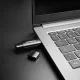 USB atmintinė Intenso Flex Line 256GB USB-A / USB-C 3.2 Gen 1x1, juoda