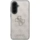 Dėklas Guess Leather 4G Metal Logo skirtas Samsung Galaxy A37 5G, rožinis
