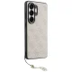 Guess 4G Classic Logo Charm MagSafe dėklas Samsung Galaxy S26 Ultra, rausvas