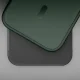 3mk Smoke MagCase dėklas iPhone 16 Pro su MagSafe, permatomas žalias