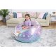 Bestway 75115 Inflatable Glitter Chair, 114x112x66 cm