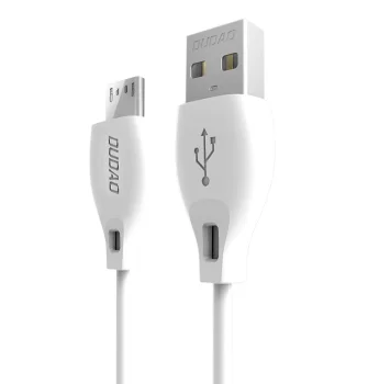 Dudao L4M Micro USB Cable 2.4A 2m White