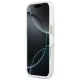 Guess IML Script Metal MagSafe Case for iPhone 17 Pro Max, Clear