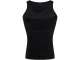 Men\'s slimming slim-fit undershirt black