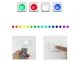 Wireless RGB LED Night Lamps with Remote – 2 Pack