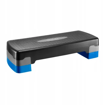 4Fizjo 2-Level Aerobic Step, Blue/Black