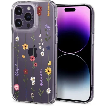 „Apple iPhone 14 Pro“ dėklas Spigen Cyrill Ultra Color, Flower Garden
