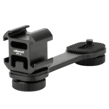 Montavimo laikiklis Ulanzi PT-3 su 3 cold shoe jungtimis ir 1/4" sriegiu