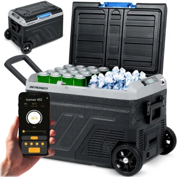 Berdsen Icemax 402 Kompresorinis Automobilinis Šaldytuvas, 40L, Juodas