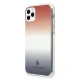 Apple iPhone 11 Pro Max 6.5\'\' US Polo Gradient Pattern Collection Case Cover (USHCN65TRDGRB), Blue / Red