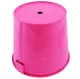 Practical balcony flower pot with handle 16 cm, pink