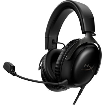 HyperX Cloud III žaidimų ausinės, juodos