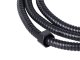 Shower Set: 5-Function Shower Head, 150cm Hose, Holder, Black