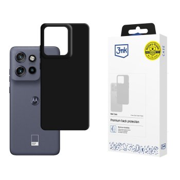 3MK Matt Case dėklas Motorola Edge 50 Neo, juodas