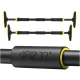 4Fizjo ULTRA Adjustable Doorway Pull-Up Bar 66-100 cm, Black/Yellow
