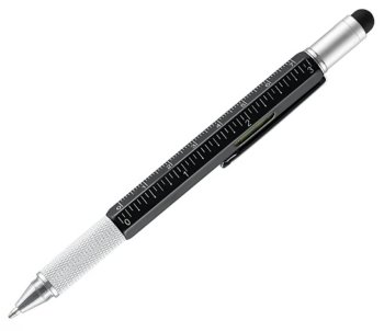 Multifunctional Pen 6-in-1 AG850, Black/Silver