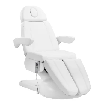 Elektrinis kosmetologinis gultas Azzurro Lux 154880, 5 variklių, baltas