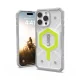 UAG Pathfinder Clear MagSafe dėklas, skirtas iPhone 16 Pro Max, žalias
