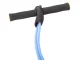 Pedal Resistance Band Tummy Trimmer for Abs and Leg Workouts, Blue-Black
