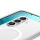 Spigen Ultra Hybrid Mag MagSafe Case for Samsung Galaxy S26+ - Clear and White