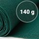 Žalias šešėliavimo tinklas Plonos 1.5x50m, 140g/m2 su 50 spaustukų