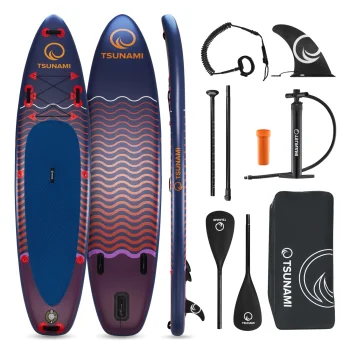 Pripučiama SUP irklentė 4Fizjo TSUNAMI 350 cm T05, įvairiaspalvė