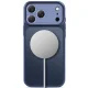 Tech-Protect MagPrime MagSafe CC dėklas iPhone 18 Pro Max / 17 Pro Max, matinė tamsiai mėlyna