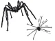 Didysis Helovino dekoratyvinis voras Tarantulas XXL, juodas
