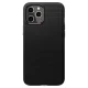 Spigen Liquid Air dėklas, skirtas iPhone 12 / 12 Pro, Matte Black