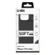 SBS Instinct dėklas telefonui iPhone 17 Pro Max, juodas