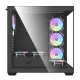 Kompiuterio korpusas Darkflash DS900 su 7 ARGB ventiliatoriais, juodas
