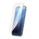 Apsauginis stiklas AmazingThing Radix Full Glass telefonui iPhone 16 Pro Max, skaidrus