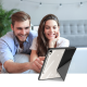 Dux Ducis Magi dėklas Samsung Galaxy Tab S10 FE / S9 / S9 FE, juodas
