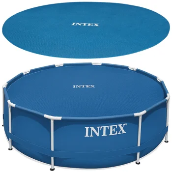 Solarinis baseino uždangalas Intex 28013, skirtas 457 cm baseinams, mėlynas