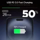 Spigen Essential EE201EU USB-C 20W Wall Charger - Black