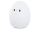Kids LED RGB Night Light, Silicone Egg, White