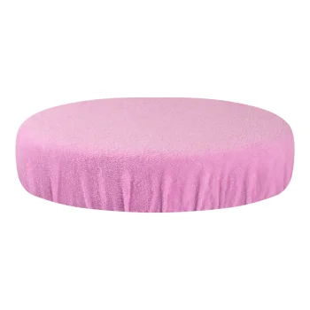 Frotinis kosmetologinės taburetės užvalkalas 30-35 cm, Rožinis