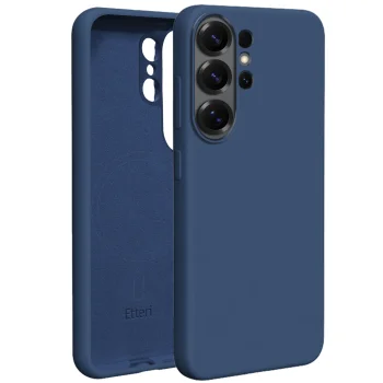 Etteri Silicone Mag silikoninis dėklas Samsung Galaxy S26 Ultra, tamsiai mėlynas