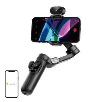 AOCHUAN Smart X Pro 3-ašių stabilizatorius su AI jutikliu, juodas