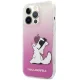 Karl Lagerfeld Choupette Fun Case for iPhone 14 Pro Max Pink