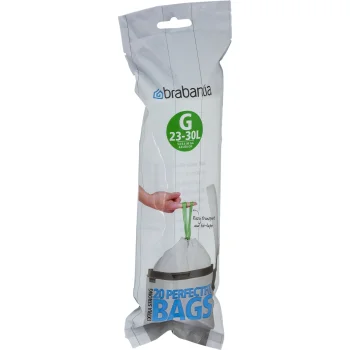 Šiukšlių maišai Brabantia PerfectFit Type G 25-30 L, 20 vnt.