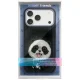 Nimmy Big Eyed Pet 2.0 Panda dėklas iPhone 17 Pro Max, juodas