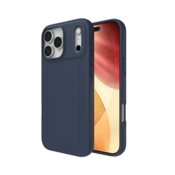 ZAGG Luxe Snap MagSafe dėklas telefonui iPhone 17 Pro Max, tamsiai mėlynas