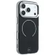 Mercedes Double Layer Iconic Logo MagSafe dėklas telefonui iPhone 18 Pro Max / 17 Pro Max, juodas