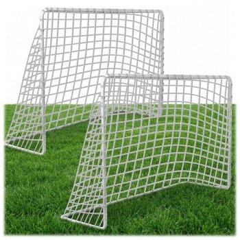 Nešiojami futbolo vartai Neo-Sport NS-485, 2 vnt. (183x122x61 cm)