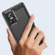 Dėklas Carbon Case telefonui Realme GT Neo 3, TPU, juodas